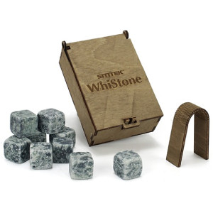 Stones for whiskey with tongs "WhiStone S" (9 stones)